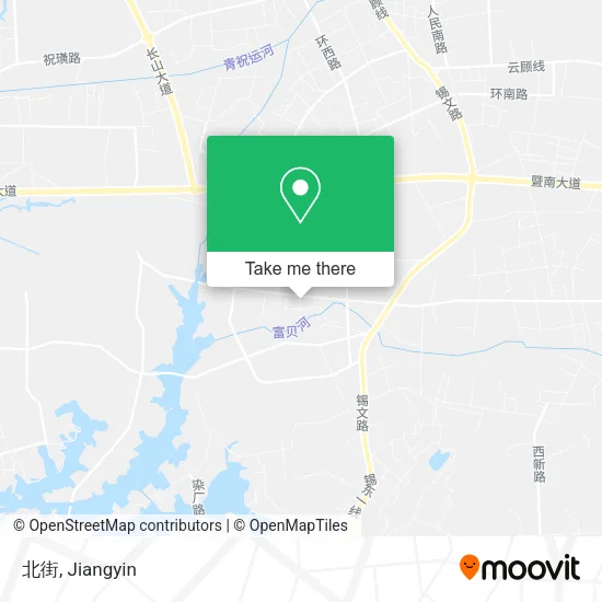 北街 map