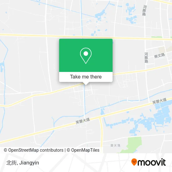 北街 map