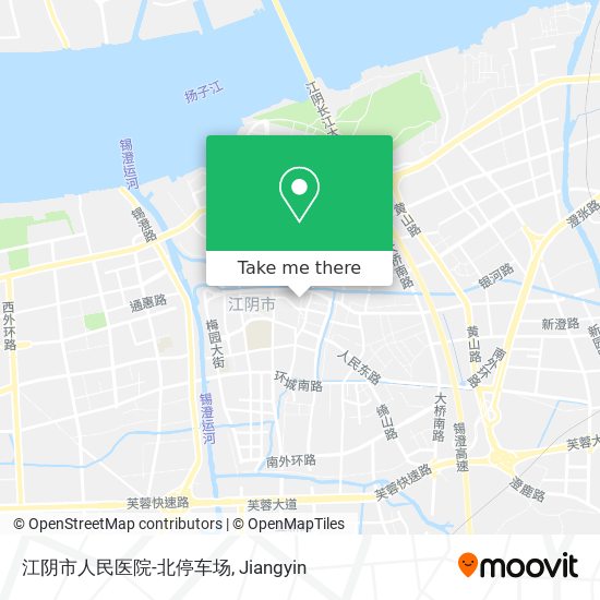 江阴市人民医院-北停车场 map