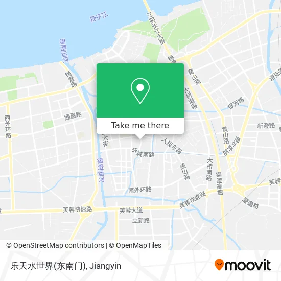 乐天水世界(东南门) map