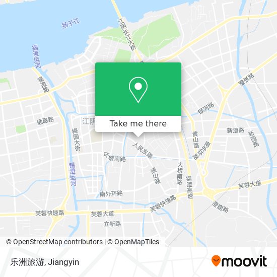 乐洲旅游 map