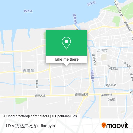 J.D.V(万达广场店) map