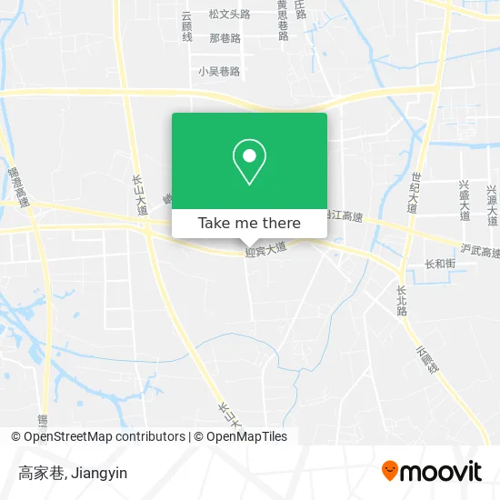 高家巷 map