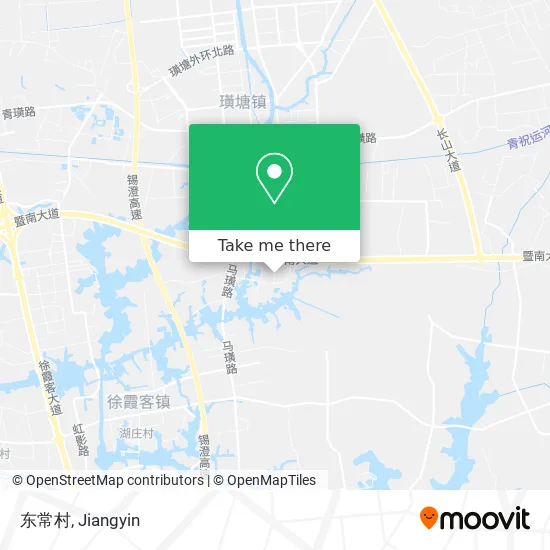 东常村 map
