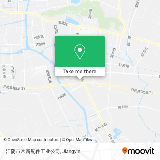 江阴市常新配件工业公司 map