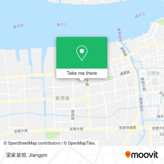 梁家菜馆 map