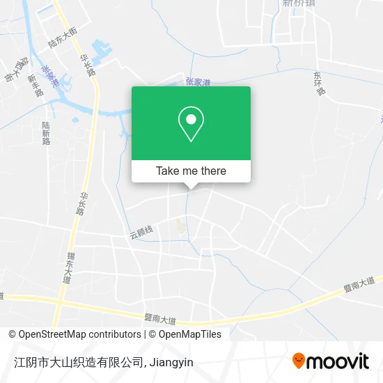 江阴市大山织造有限公司 map