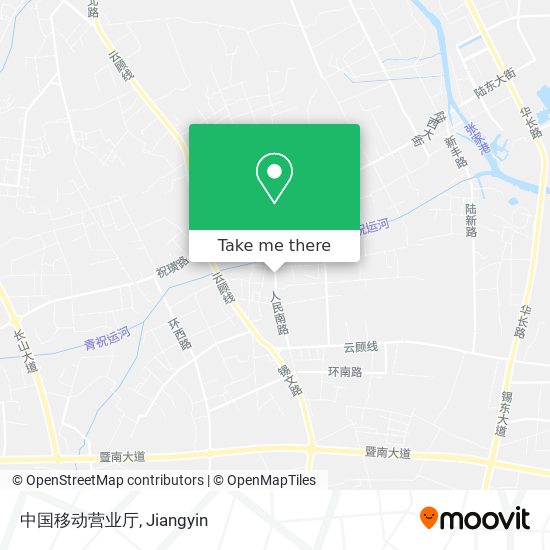 中国移动营业厅 map