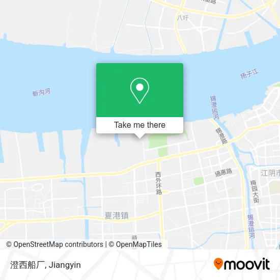 澄西船厂 map
