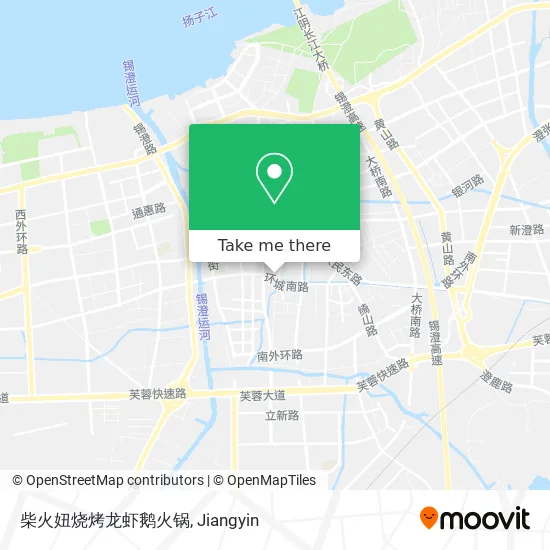 柴火妞烧烤龙虾鹅火锅 map