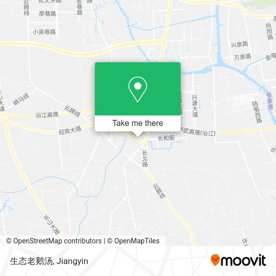 生态老鹅汤 map