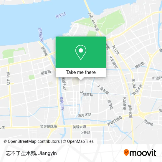 忘不了盐水鹅 map