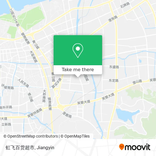 虹飞百货超市 map