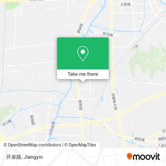 开泉路 map