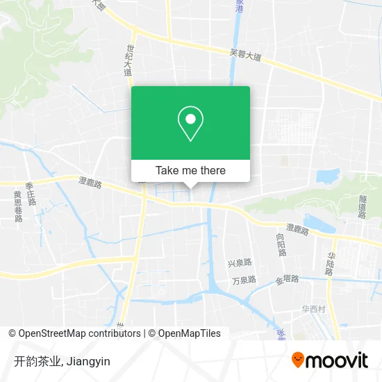 开韵茶业 map