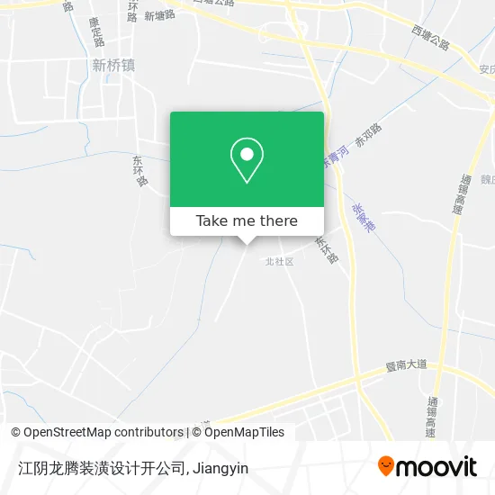 江阴龙腾装潢设计开公司 map