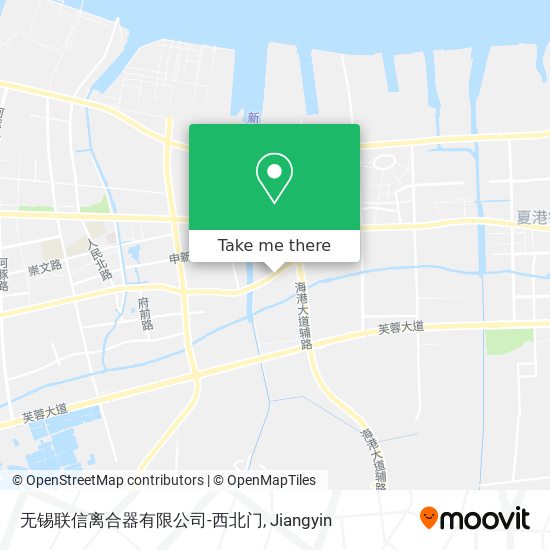无锡联信离合器有限公司-西北门 map