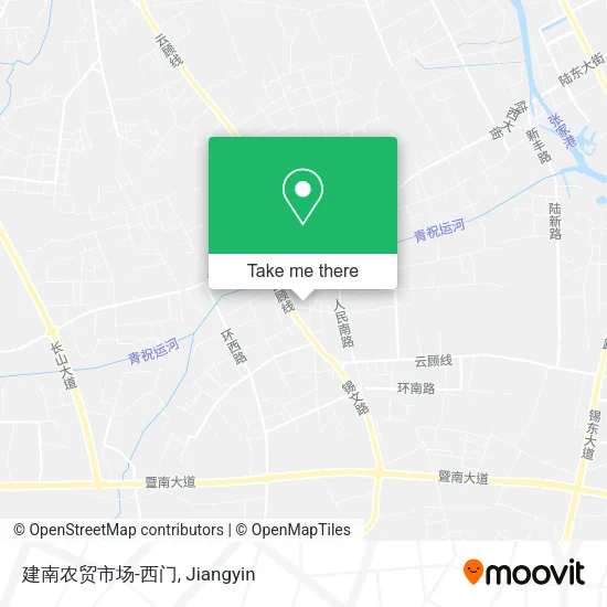 建南农贸市场-西门 map