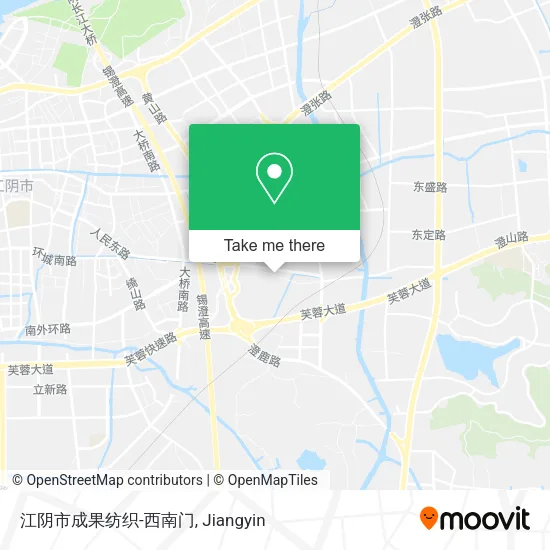 江阴市成果纺织-西南门 map