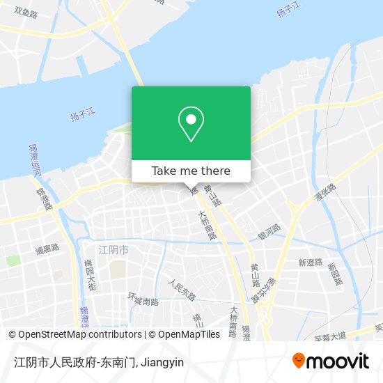 江阴市人民政府-东南门 map