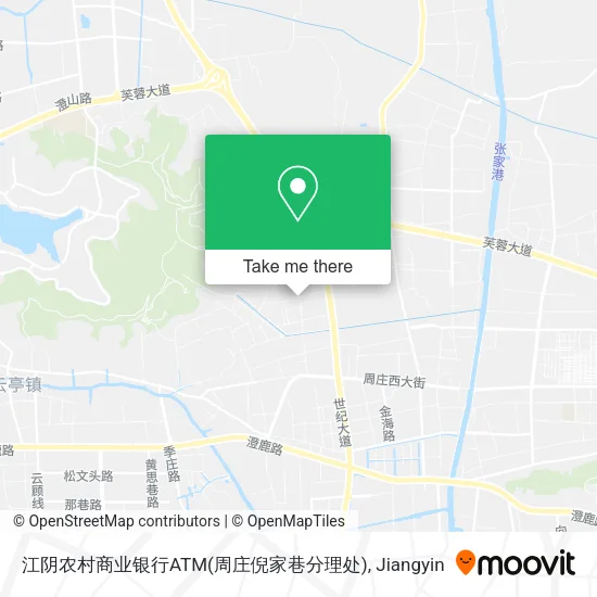 江阴农村商业银行ATM(周庄倪家巷分理处) map