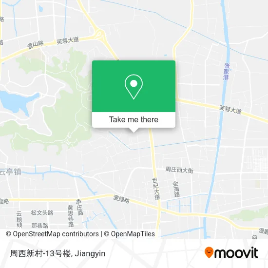 周西新村-13号楼 map