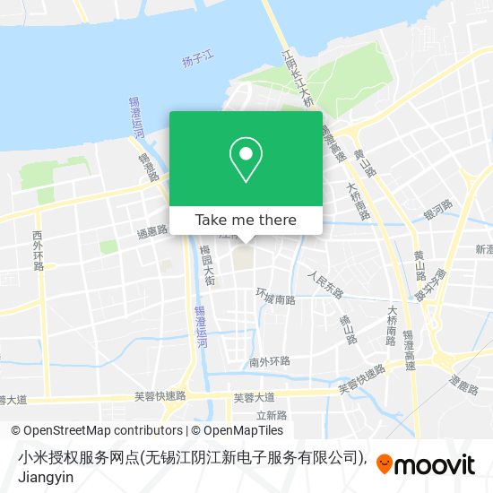 小米授权服务网点(无锡江阴江新电子服务有限公司) map