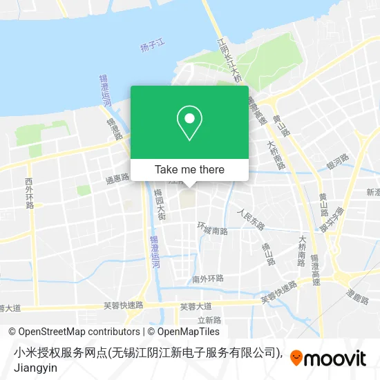 小米授权服务网点(无锡江阴江新电子服务有限公司) map