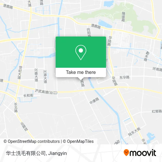 华士洗毛有限公司 map