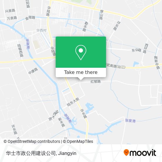 华士市政公用建设公司 map