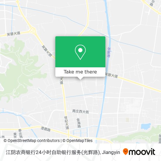 江阴农商银行24小时自助银行服务(光辉路) map