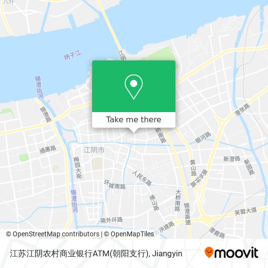 江苏江阴农村商业银行ATM(朝阳支行) map