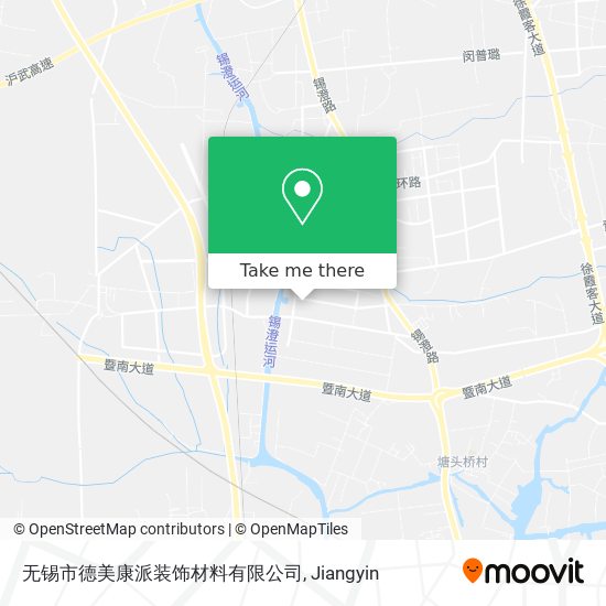 无锡市德美康派装饰材料有限公司 map