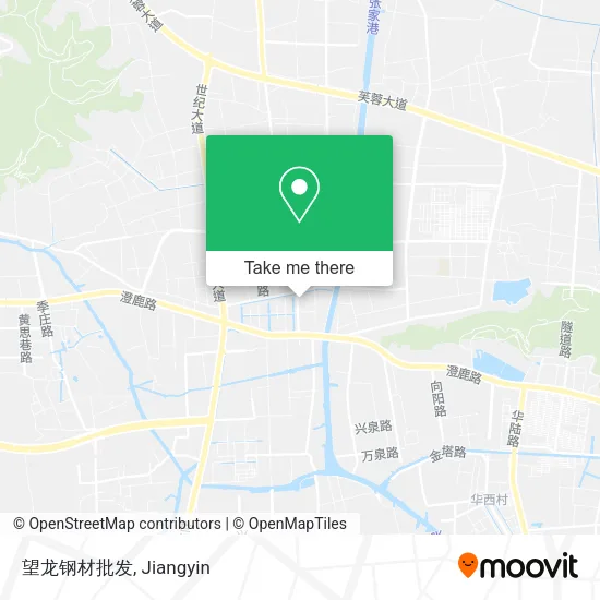 望龙钢材批发 map
