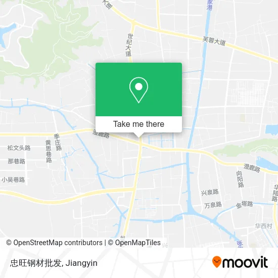 忠旺钢材批发 map