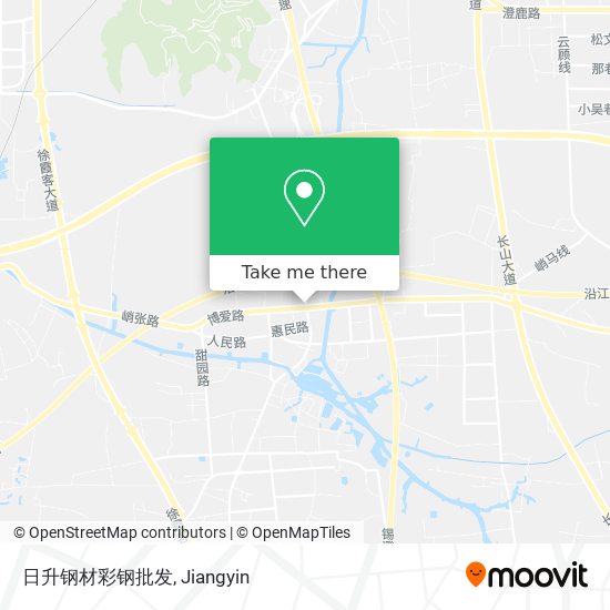 日升钢材彩钢批发 map