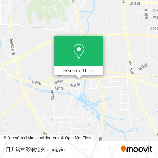 日升钢材彩钢批发 map