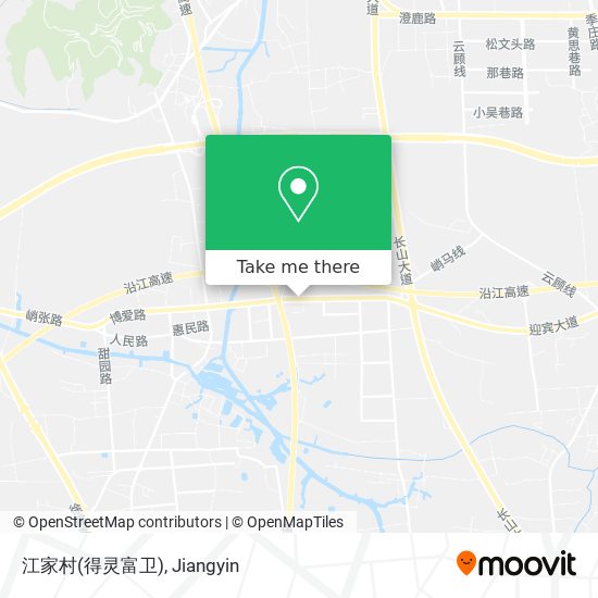 江家村(得灵富卫) map