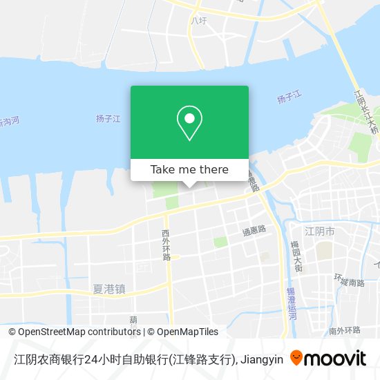 江阴农商银行24小时自助银行(江锋路支行) map