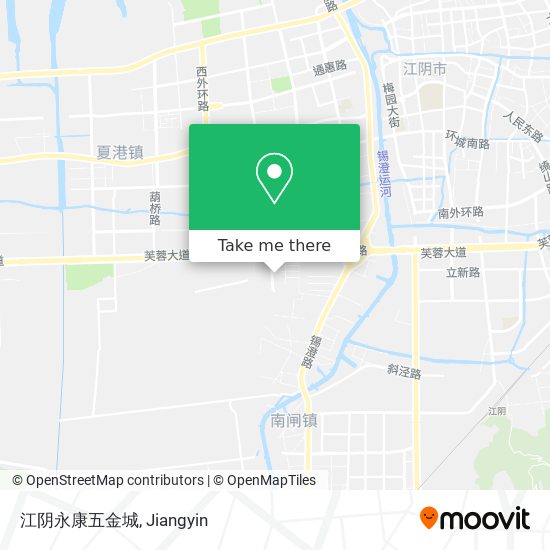 江阴永康五金城 map