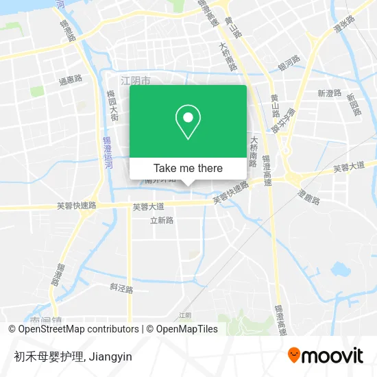 初禾母婴护理 map