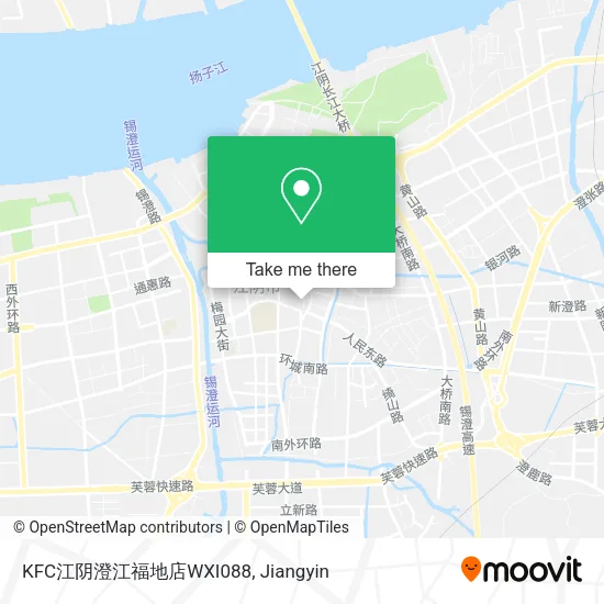 KFC江阴澄江福地店WXI088 map