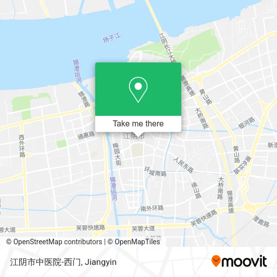 江阴市中医院-西门 map