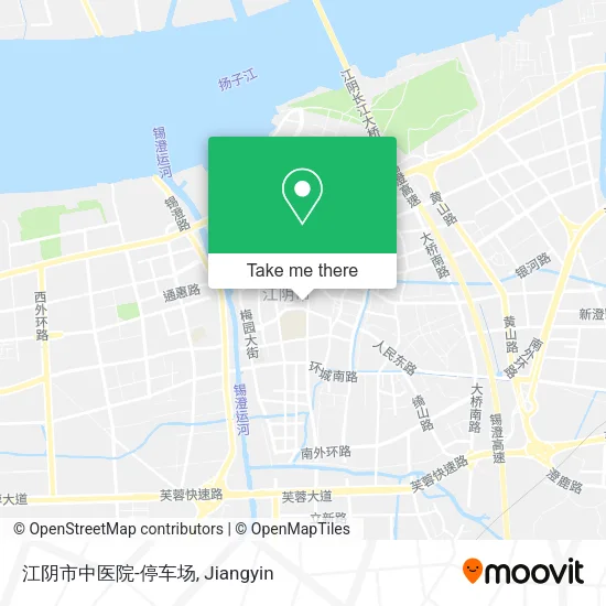 江阴市中医院-停车场 map