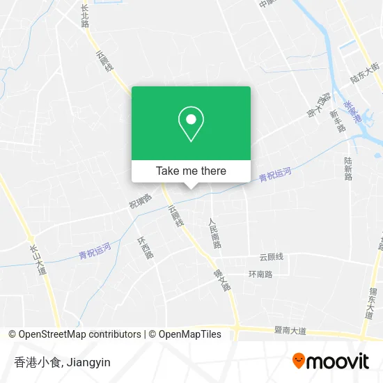 香港小食 map