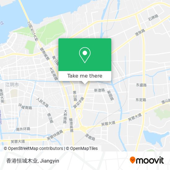 香港恒城木业 map