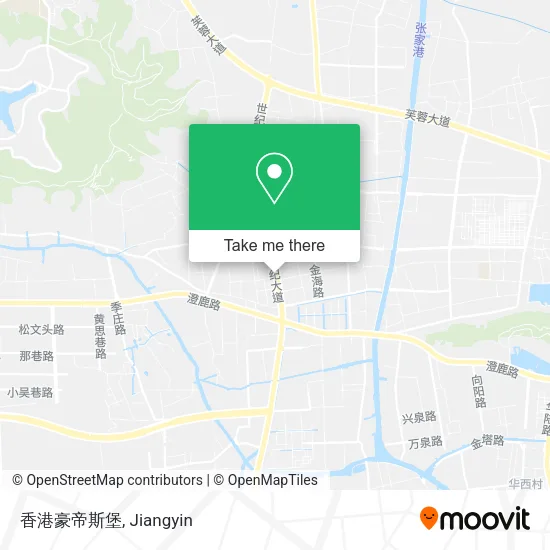 香港豪帝斯堡 map