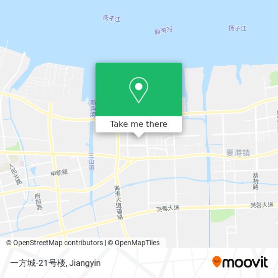 一方城-21号楼 map
