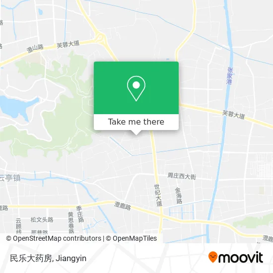 民乐大药房 map