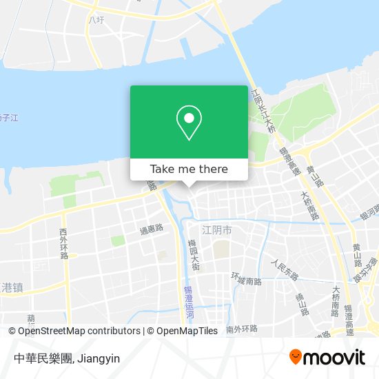 中華民樂團 map